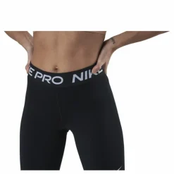 Nike Pro 365 Women's Mid-Rise Crop Leggings BLACK/WHITE
