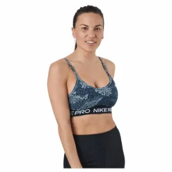 Nike Pro Dri-fit Indy Women's Aviator Grey/black/black/white