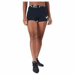 Nike Pro Dri-fit Women's 3" Gr Black/black/white