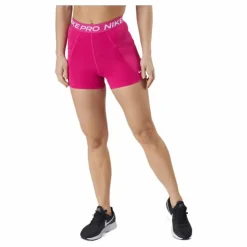 Nike Pro Dri-fit Women's 3" Hi Active Pink/white