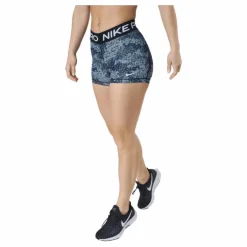 Nike Pro Dri-fit Women's 3" Pr Aviator Grey/black/white