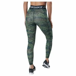 Nike Pro Dri-fit Women's Print Treeline/black/white