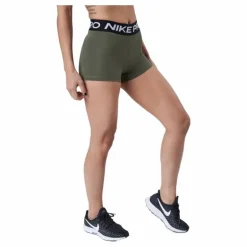 Nike Pro Women's 3" Shorts Medium Olive/black/black