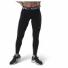 Nike Pro Women's Mid-Rise Mesh-Paneled Leggings BLACK/WHITE