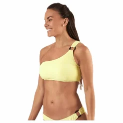 Nora Bikini Oneshoulder Top Yellow