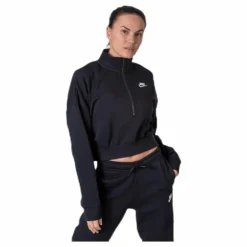 Nsw Essential Flc Crop Hz White/Black