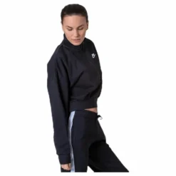 Nsw Essential Flc Crop Hz White/Black