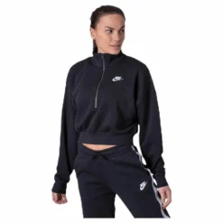 Nsw Essential Flc Crop Hz White/Black