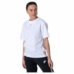 Nsw Essential Ss Bf Top White/Black