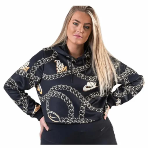 NSW Hoody Glam Dunk Plus Black