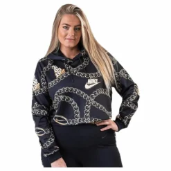 NSW Hoody Glam Dunk Plus Black