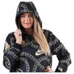 NSW Hoody Glam Dunk Plus Black