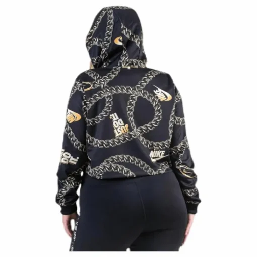 NSW Hoody Glam Dunk Plus Black