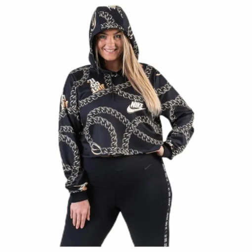 NSW Hoody Glam Dunk Plus Black