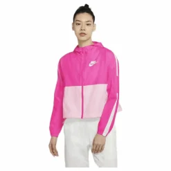 Nsw Jkt Wvn Pink/White