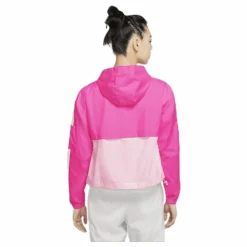 Nsw Jkt Wvn Pink/White