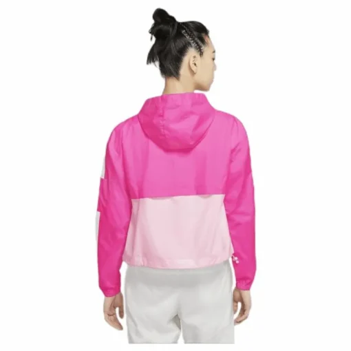 Nsw Jkt Wvn Pink/White