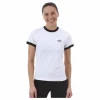 NSW SS Top Ringer White/Black