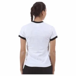 NSW SS Top Ringer White/Black