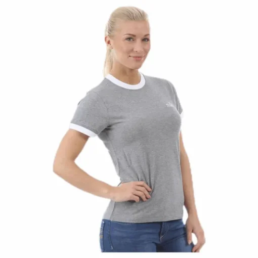 NSW SS Top Ringer White/Grey