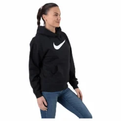 Nsw Swoosh Hood White/Black