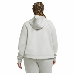 Nsw tch flc wr hoody fz plus Grey
