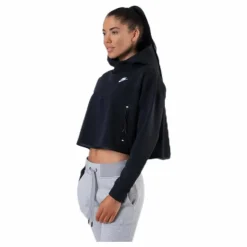Nsw Tech Fleece Po Hoodie White/Black