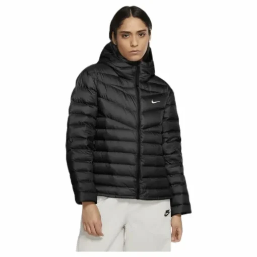 Nsw Wr Lt Wt Dwn Jkt White/Black