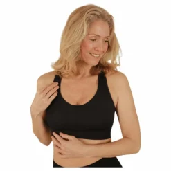 Nursing Sports Bra Black