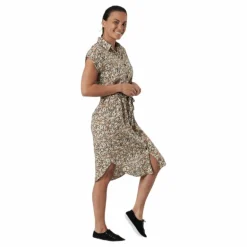 Nya Ss Shirt Dress Black