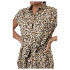 Nya Ss Shirt Dress Black