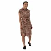 Nya Ss Shirt Dress Orange