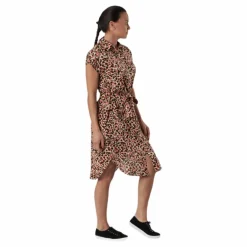 Nya Ss Shirt Dress Orange