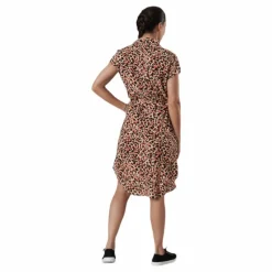 Nya Ss Shirt Dress Orange