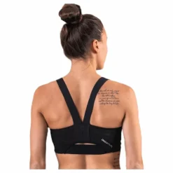 Odele Aop Sports Bra Black
