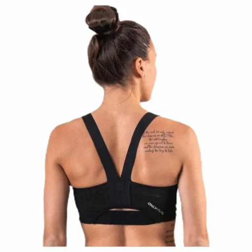 Odele Aop Sports Bra Black