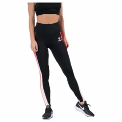 Oliza High Waist Tights Pink/Black