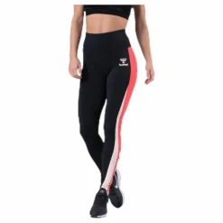 Oliza High Waist Tights Pink/Black