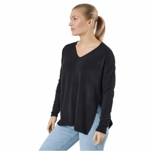 Onlamalia L/s V-neck Pullover Black
