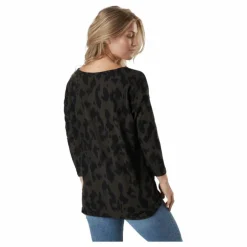 Onlelcos 4/5 Aop Top Jrs Noos Grape Leaf
