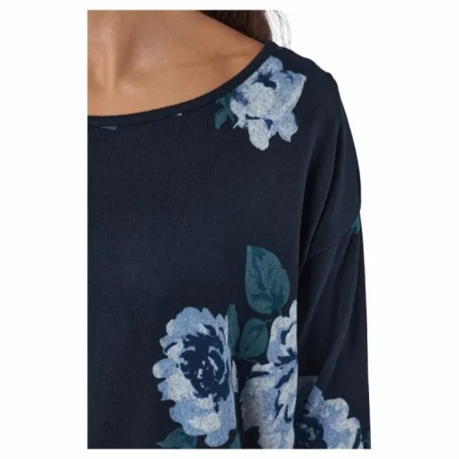 Onlelcos 4/5 Aop Top Jrs Noos Black