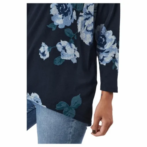 Onlelcos 4/5 Aop Top Jrs Noos Black