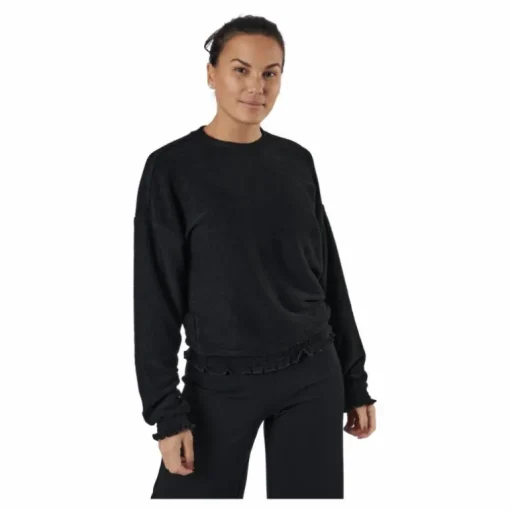 Onljenka L/s O-neck Smock Top Black
