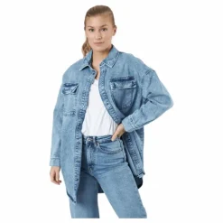 Onlkasia Ls Os Shirt Dnm Bj No Medium Blue Denim