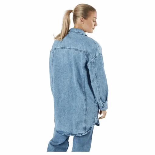 Onlkasia Ls Os Shirt Dnm Bj No Medium Blue Denim