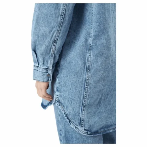 Onlkasia Ls Os Shirt Dnm Bj No Medium Blue Denim