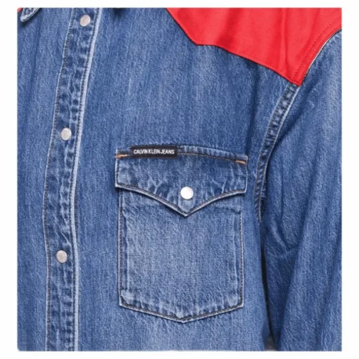 Oversized Foundation Shirt Blue