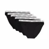 5 Pack Bikini (low-rise) Black/black/black/black/black