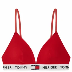 Padded Triangle Bra, Xcn Tango Red