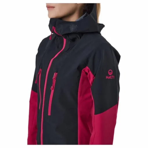 Pallas W Ii Warm Hybrid Jacket Cerise Pink - Black